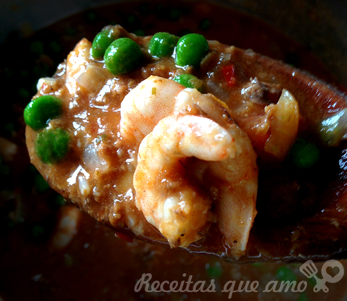 Cuscuz de camarão especial