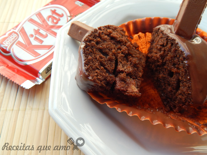 Cupcake de Kit Kat