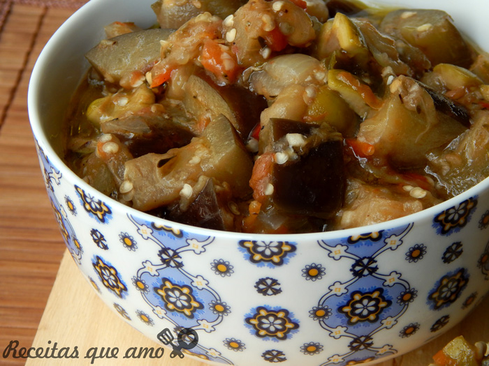 Antepasto de berinjela