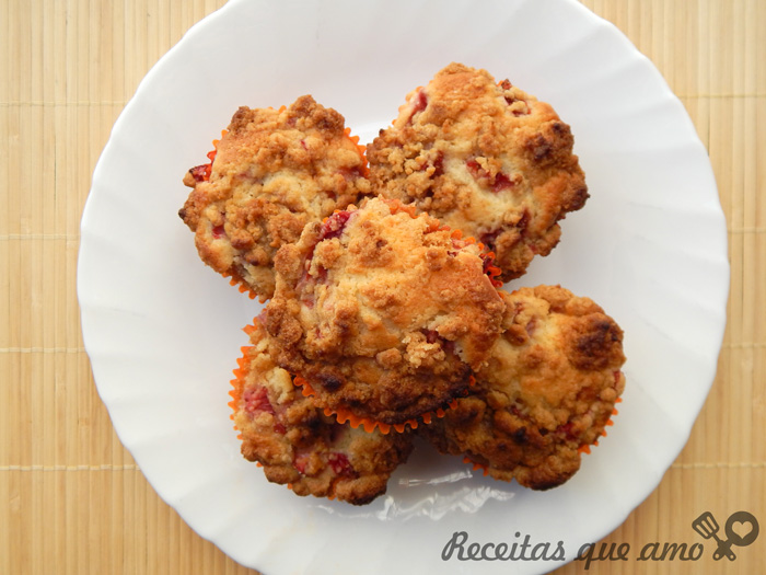 Muffin de morango