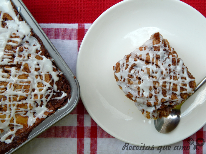 Bolo de Cinnamon Roll