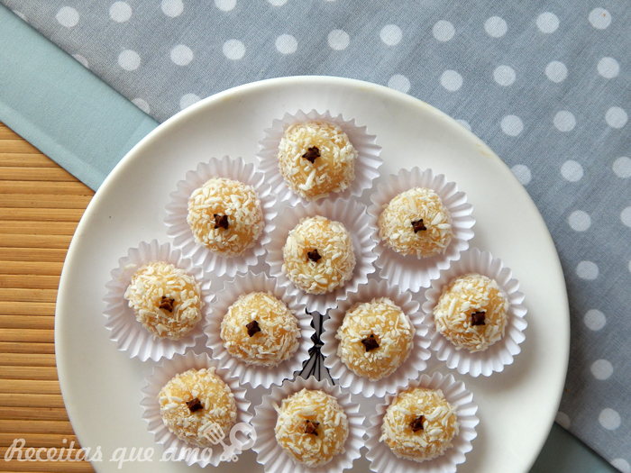 Receita de beijinho de coco