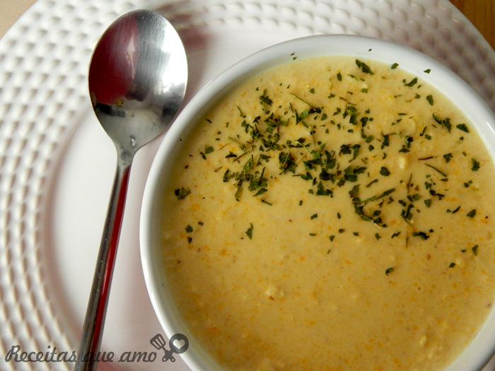 Creme de milho