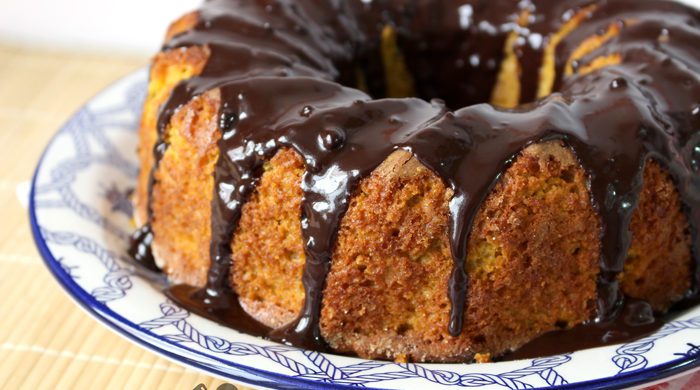 Bolo integral de cenoura