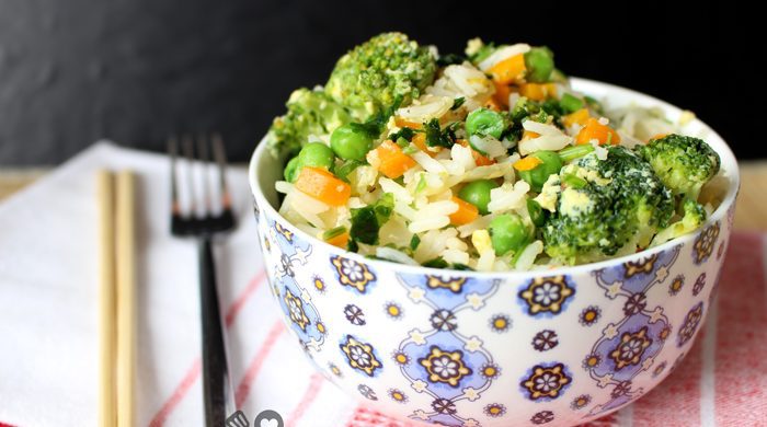 Arroz com legumes