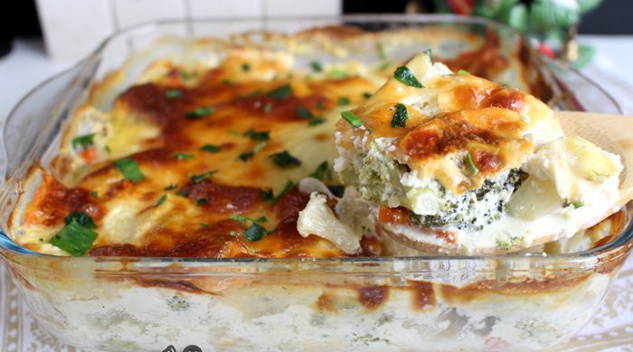Gratinado de legumes