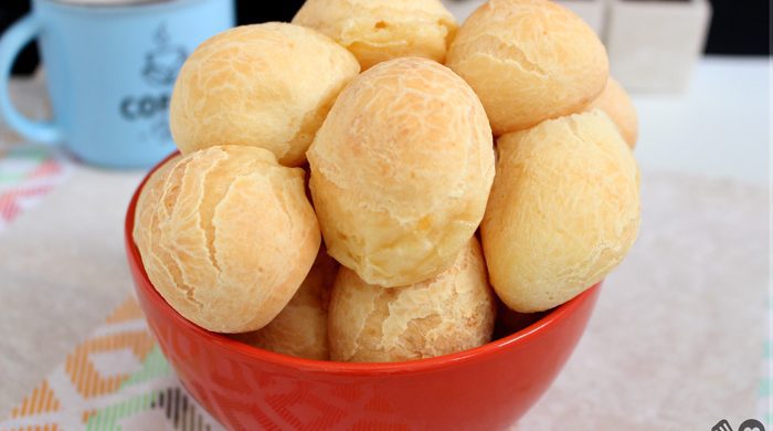 Pão de queijo com 3 ingredientes