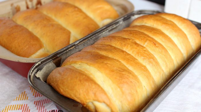 Pão de leite fácil