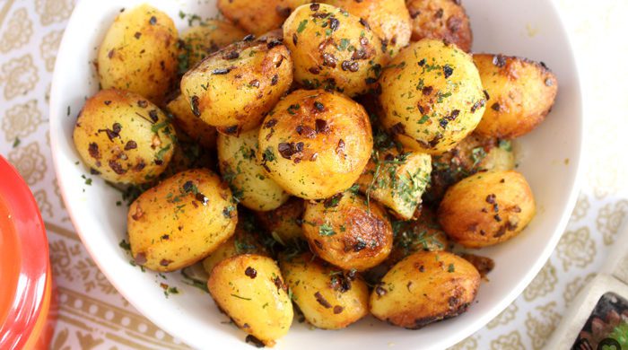 Batata calabresa na frigideira