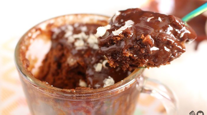 Bolo de caneca fofinho e sem ovo