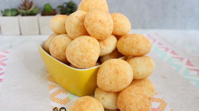 Pão de queijo com 3 ingredientes