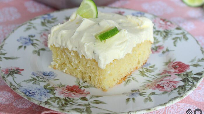 Bolo de limão com buttercream