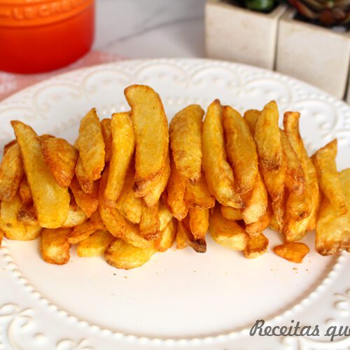Batata frita na airfryer