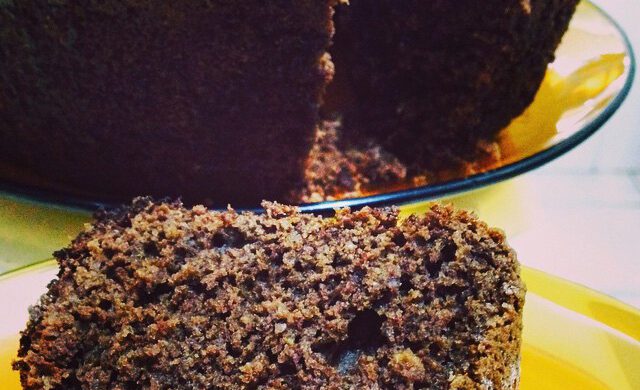 Bolo de chocolate integral