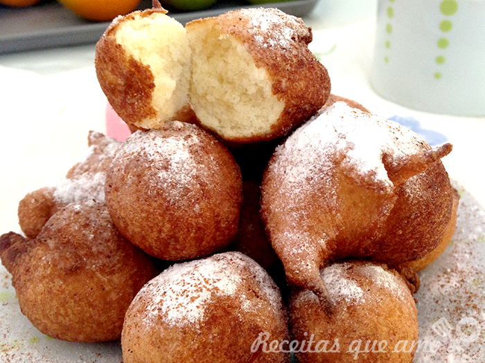 Receita de bolinho de chuva