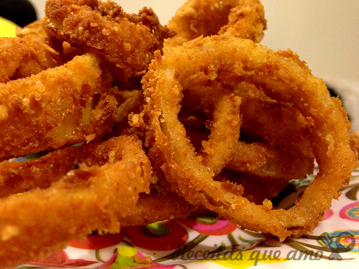 Onion rings (Cebola empanada)