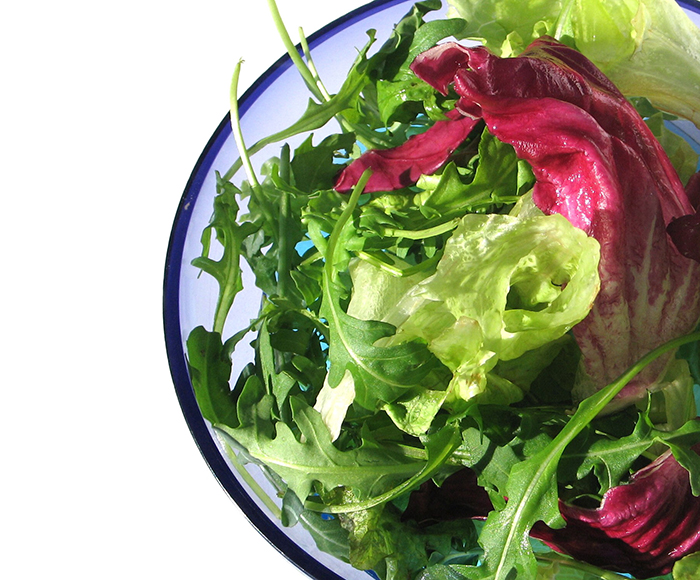 Vegetais salada - segredos culinários
