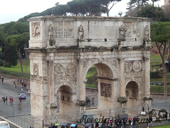 Roma - Itália - Arco de Constantino