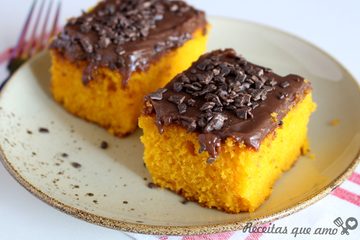 Bolo de cenoura perfeito