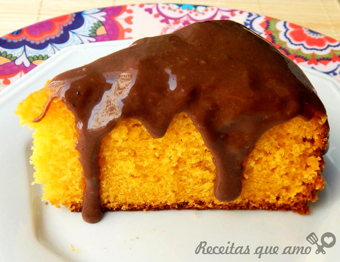Bolo de cenoura perfeito