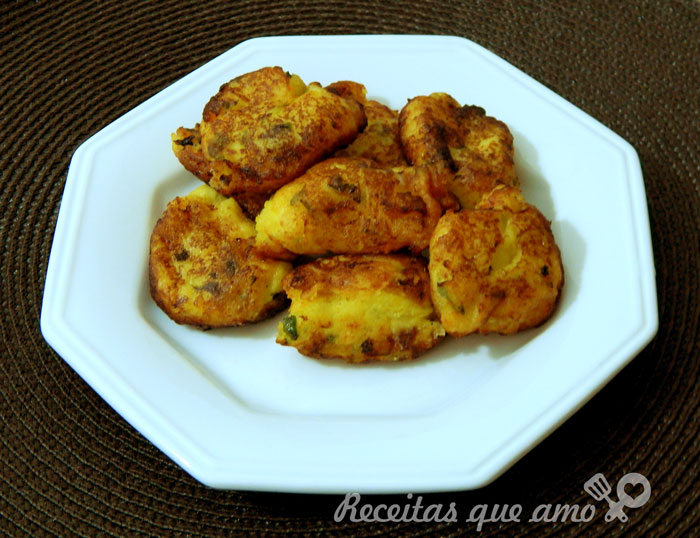 Bolinho de mandioquinha