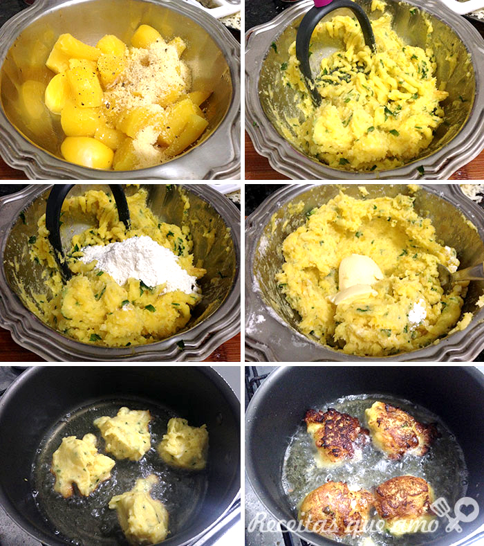 Bolinho de mandioquinha