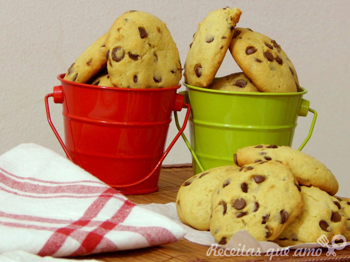 Cookie de baunilha