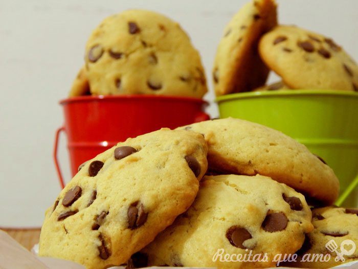 Cookie de baunilha