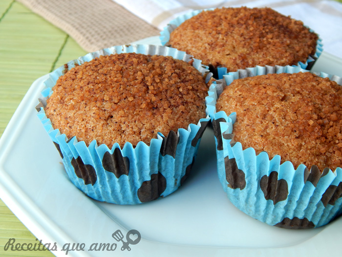 Receita de cupcake integral