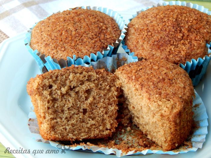 Receita de cupcake integral
