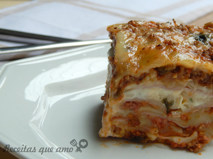 Receita de lasanha