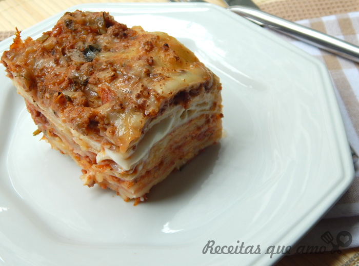 Receita de lasanha