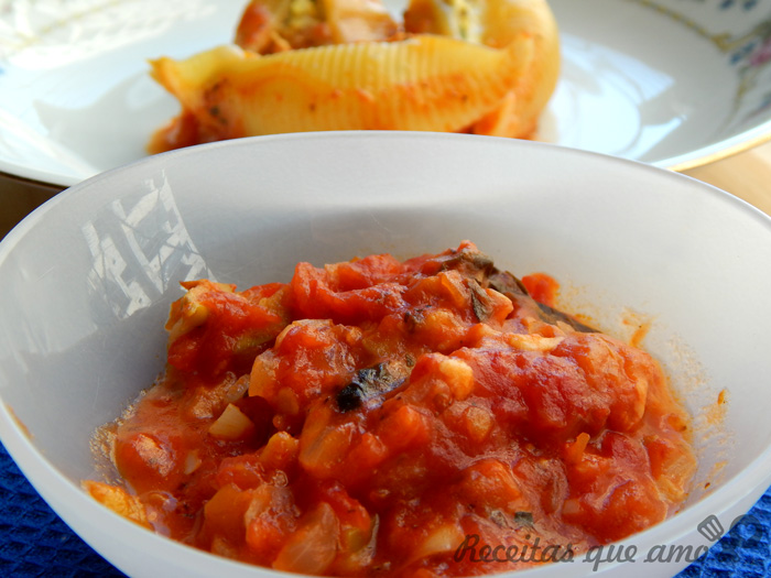 Receita de molho ao sugo