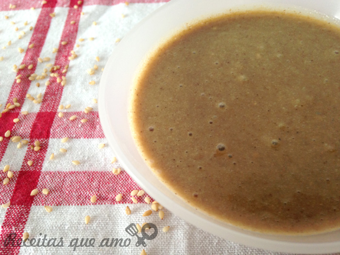 Receita de Tahini caseiro