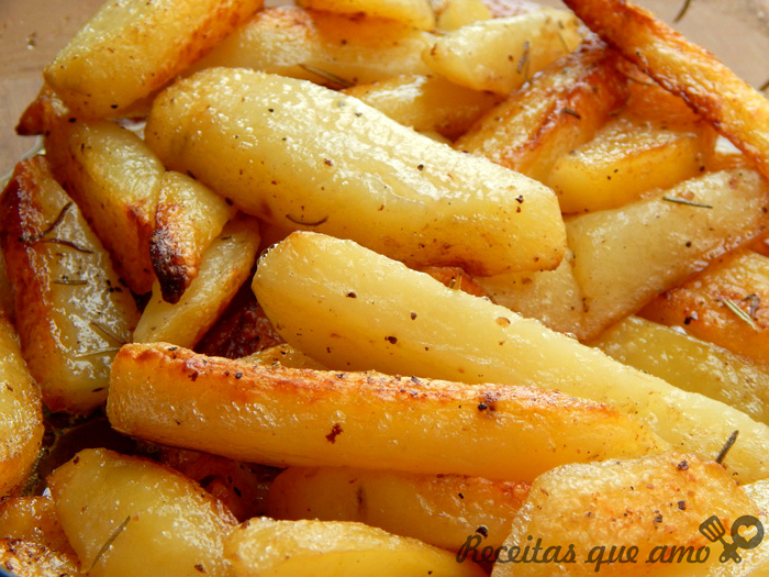 Receita de batatas no forno