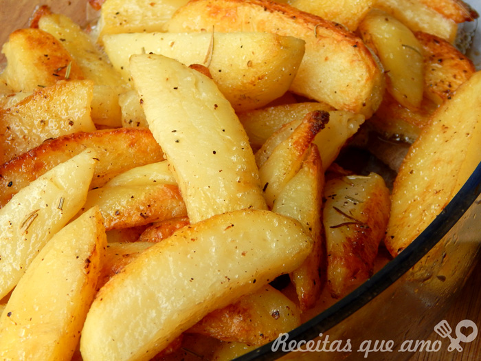 Receita de batatas no forno