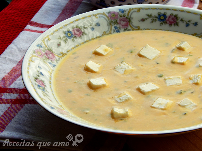 Creme de abóbora