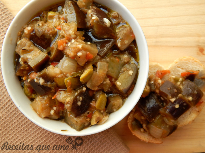 Antepasto de berinjela