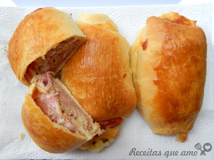 Mistinho de presunto e queijo Mistinho de presunto e queijo