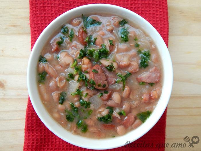 receita de feijão