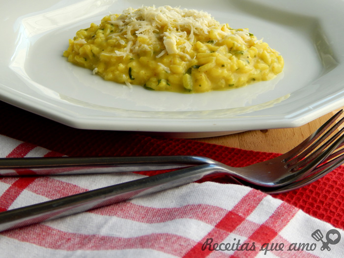 Risoto de Açafrão