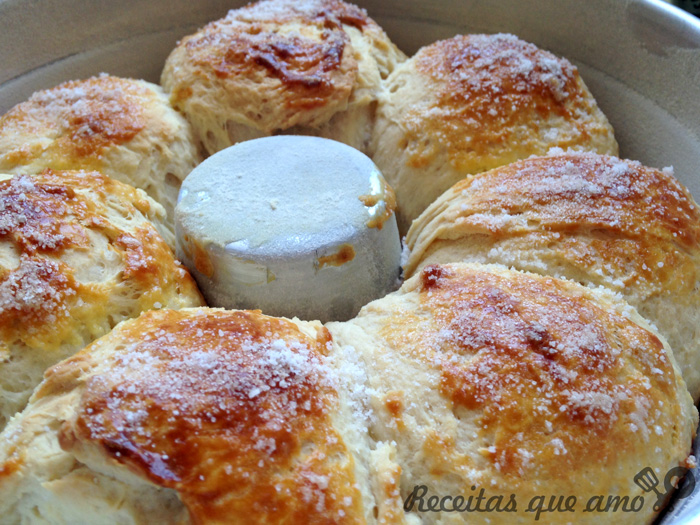 Receita de pão de leite em pó