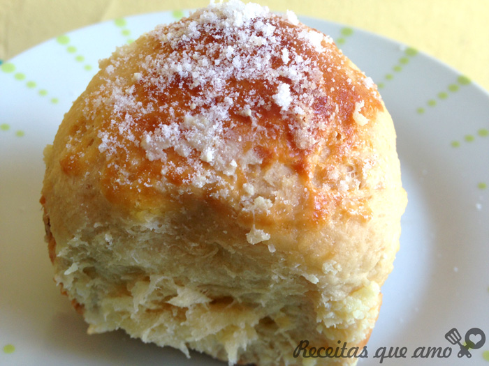 Receita de pão de leite em pó