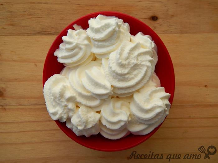 Como fazer chantilly