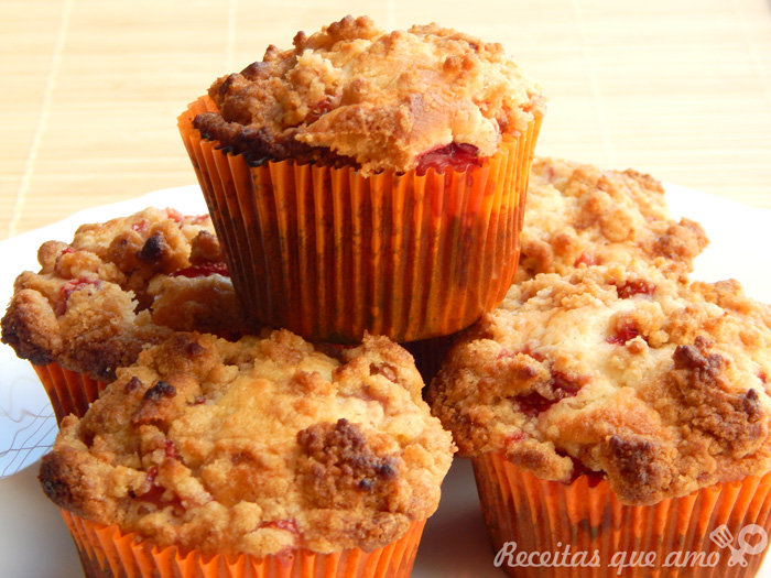 Muffin de morango
