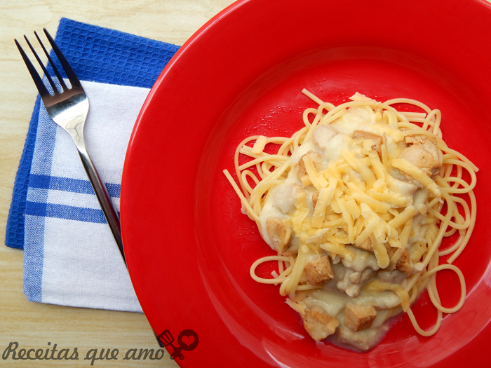 Molho Alfredo de couve flor