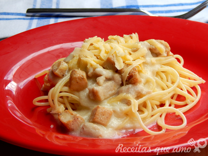 Molho Alfredo de couve flor