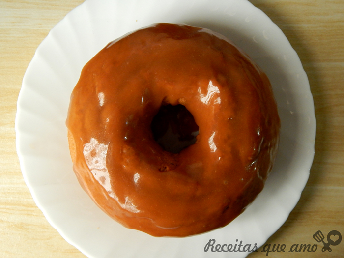 Bolo de café com baunilha