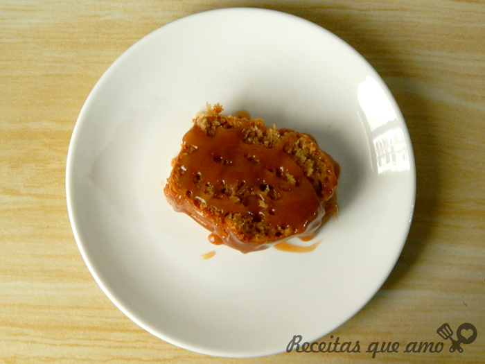 Bolo de café com baunilha