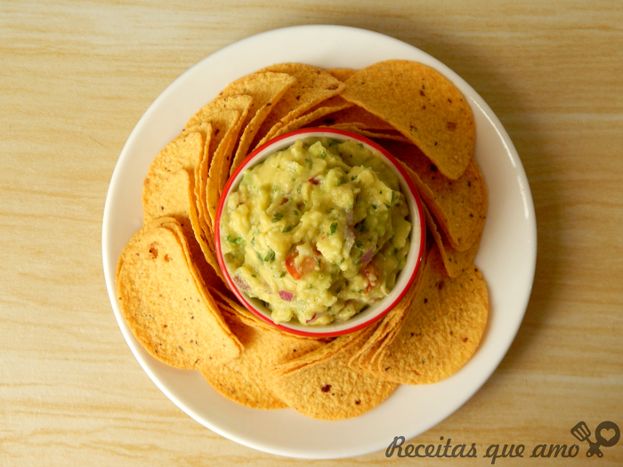 Receita de guacamole